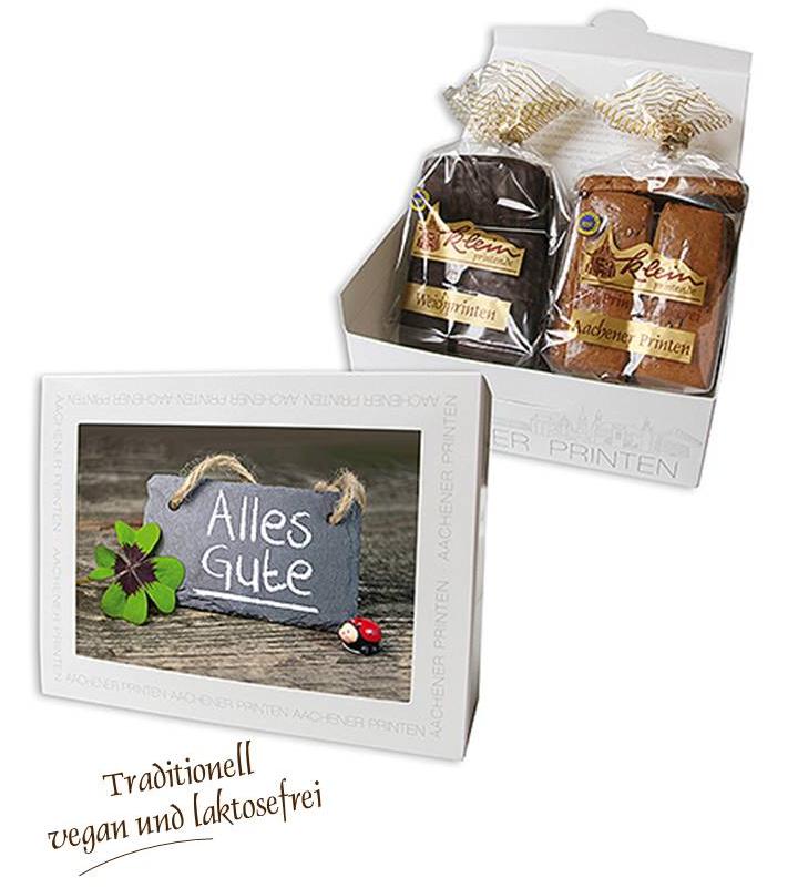 Stimmungsvolles Aachen Motiv "Alles Gute"